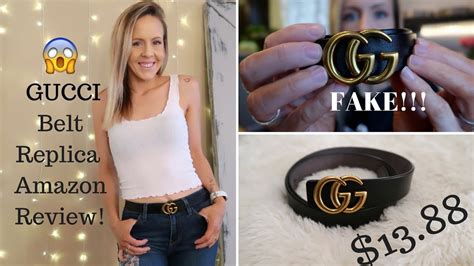 fake gucci belt amazon|gucci belt knockoff.